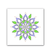 Mandala Harmony Ceramic Tile - Beyond T-shirts